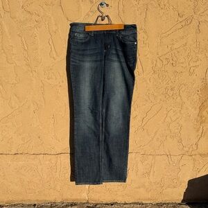 Wrangler Women's Dark Blue Straight Leg Jeans